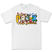 White So Long Pre K Hello Summer Premium Tee - CowhideDigitalArt