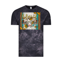 Cloud Black Western Blessed Mom Baby Calf Vintage Tee - LillyAllenDesigns