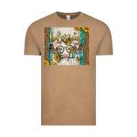 Vintage Coffee Western Blessed Mom Baby Calf Vintage Tee - LillyAllenDesigns