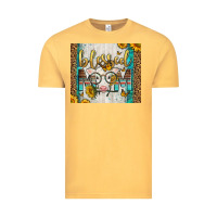 Vintage Mustard Western Blessed Mom Baby Calf Vintage Tee - LillyAllenDesigns
