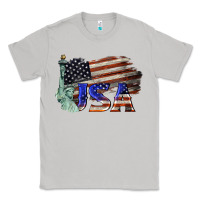 Moon Dust usa  statue of liberty Classic Tee - BarkalooDesign