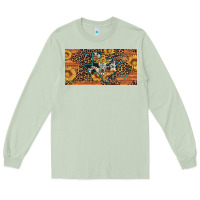 Matcha texas map bull skull sunflower leopard licence plate Long Sleeve Tee - Artiststas
