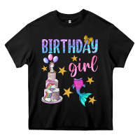 Black birthday girl Heavy Core Tee - BundleAndBundleShop