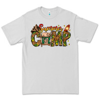 Dove Grey Summer Camp Premium Tee - CowhideDigitalArt