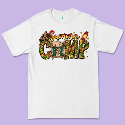 Summer Camp Premium Tee Designed By Cowhidedigitalart