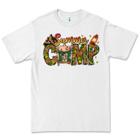 White Summer Camp Premium Tee - CowhideDigitalArt