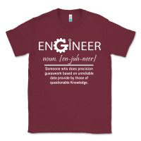 Burgundy #engineer   #noun Classic Tee - baoMotion