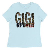 Baby Blue gigi of both Ladies Tee - RacoonDesign