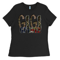 Black gigi of both Ladies Tee - RacoonDesign