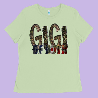 Gigi Of Both Ladies Tee Designed By Racoondesign