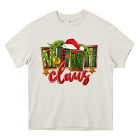 Cream christmas mimi claus Heavy Core Tee - FaDigitalArtStudio
