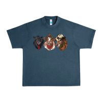 Midnight Navy Hangin With My Heifers Urban Heavy Tee - RanaPortraitStore