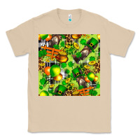 Mushroom St. Patrick's Donkey With Shamrock Seamless Classic Tee - FaDigitalArtStudio