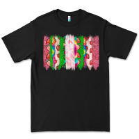 Black summer brushstrokes Premium Tee - CowhideDigitalArt