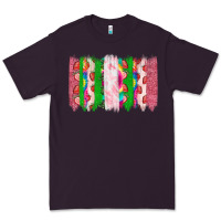 Plum summer brushstrokes Premium Tee - CowhideDigitalArt