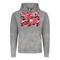 Cloud Rock pink camouflage background Vintage Hoodie - BarkalooDesign