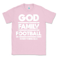 Bubblegum Pink god family football christian faith shirt Classic Tee - baoMotion