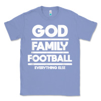 Colony Blue god family football christian faith shirt Classic Tee - baoMotion