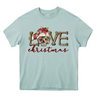 Arona skull love christmas Heavy Core Tee - FaDigitalArtStudio