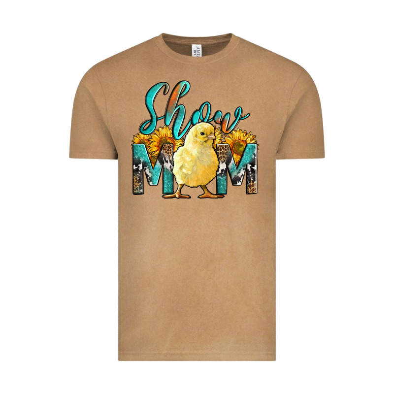 Western Show Mom Baby Chick Vintage Tee by LillyAllenDesigns | Teevron