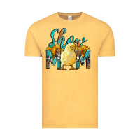 Vintage Mustard Western Show Mom Baby Chick Vintage Tee - LillyAllenDesigns