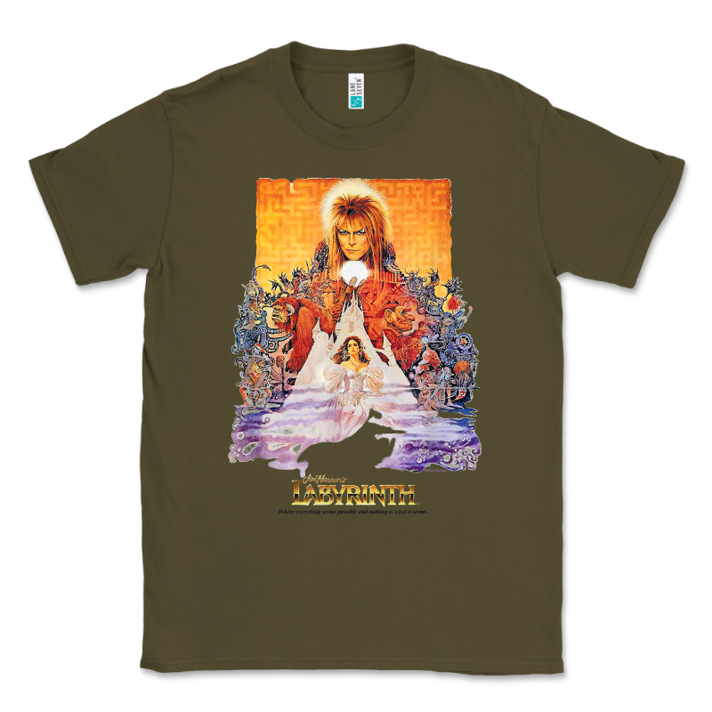 Labyrinth Movie Poster T Shirt Classic Tee by baoMotion | Teevron
