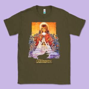 Labyrinth Movie Poster T Shirt Classic Tee Designed By Baomotion