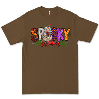 Cacao spooky summer vibes Premium Tee - CowhideDigitalArt
