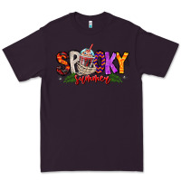 Plum spooky summer vibes Premium Tee - CowhideDigitalArt