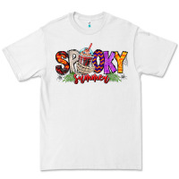 White spooky summer vibes Premium Tee - CowhideDigitalArt