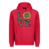 Cardinal sunflower love Premium Hoodie - RanaPortraitStore
