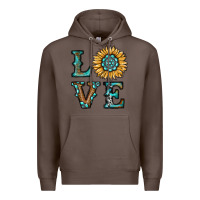Coffee sunflower love Premium Hoodie - RanaPortraitStore