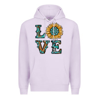 Lilac sunflower love Premium Hoodie - RanaPortraitStore