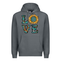 Rock sunflower love Premium Hoodie - RanaPortraitStore