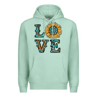 Seafoam sunflower love Premium Hoodie - RanaPortraitStore