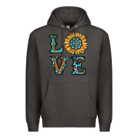 Smoke sunflower love Premium Hoodie - RanaPortraitStore