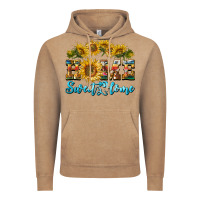 Vintage Coffee home sweet home sunflower Vintage Hoodie - BarkalooDesign