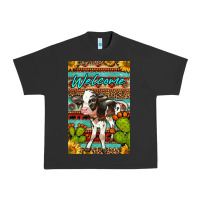 Pigment Black Welcome Cute Baby Calf Urban Heavy Tee - LillyAllenDesigns