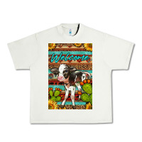 Pistachio Welcome Cute Baby Calf Urban Heavy Tee - LillyAllenDesigns