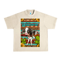 Sandshell Welcome Cute Baby Calf Urban Heavy Tee - LillyAllenDesigns