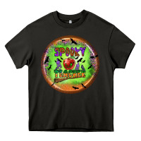 Asphalt Spooky Teacher Heavy Core Tee - BundleAndBundleShop