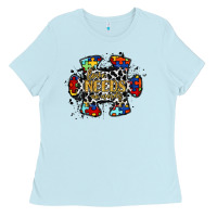 Baby Blue love needs no words 2 Ladies Tee - RacoonDesign