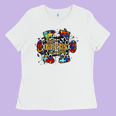 Love Needs No Words 2 Ladies Tee Designed By Racoondesign