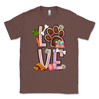 Chestnut Tie dye easter love dog paw Classic Tee - BundleAndBundleShop