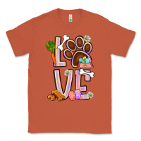 Copper Tie dye easter love dog paw Classic Tee - BundleAndBundleShop