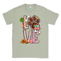 Matcha Tie dye easter love dog paw Classic Tee - BundleAndBundleShop