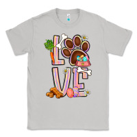 Moon Dust Tie dye easter love dog paw Classic Tee - BundleAndBundleShop
