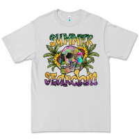 Dove Grey Summer Searchin Premium Tee - CowhideDigitalArt