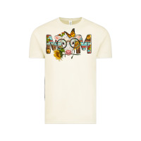 Western Baby Calf Mom With Sunflower Vintage Tee | Teevron