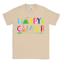 Mushroom camping arrow camper happy summer camp camping kids 635 Classic Tee - baoMotion